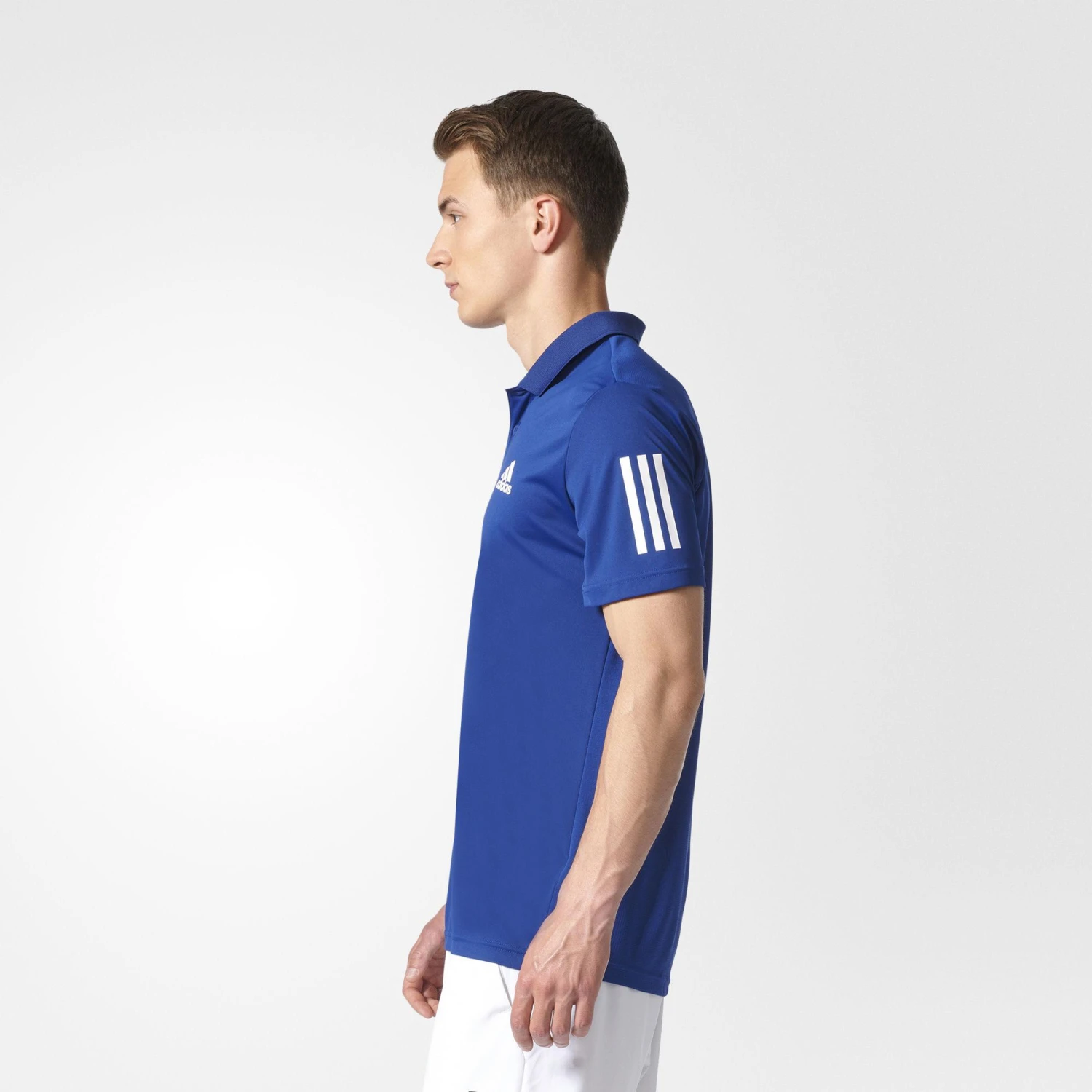 Adidas Men's Club Polo Blue - Image 4