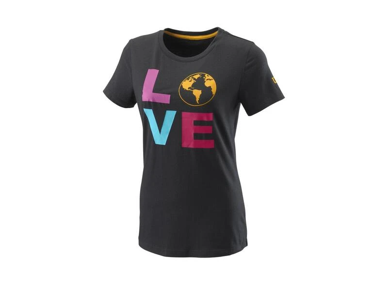 Wilson Love Earth Tech Tee Women Black