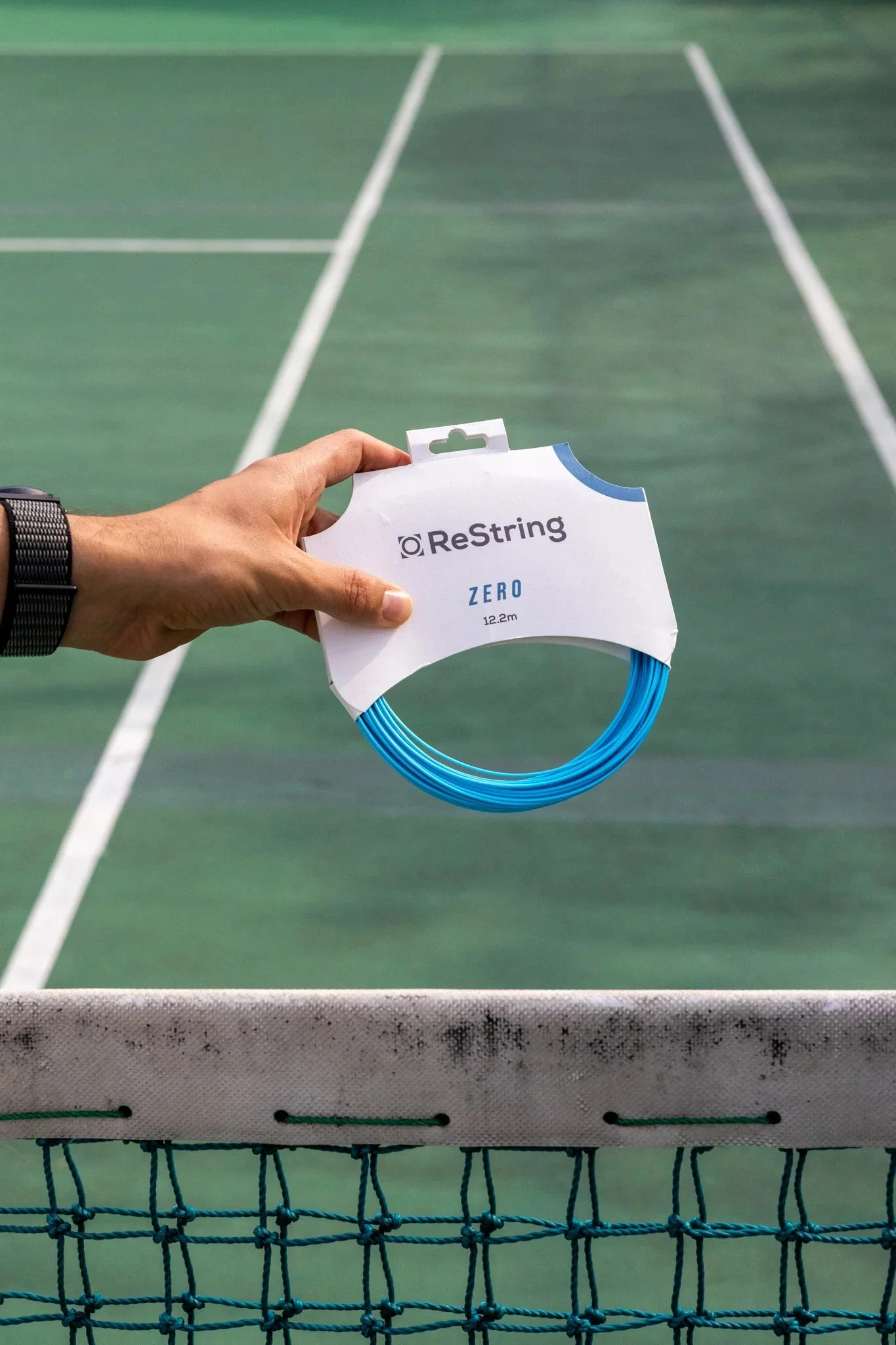 Restring Zero 1.28mm - Tennis String Set 12.2m - Image 2